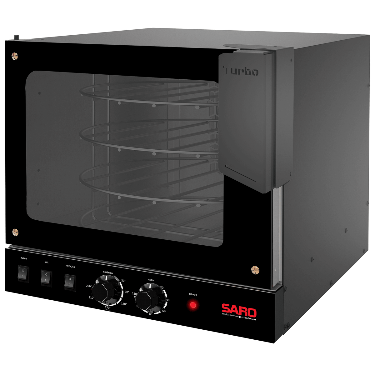 Forno Turbo Rotativo 2 em 1 Saro FTR
