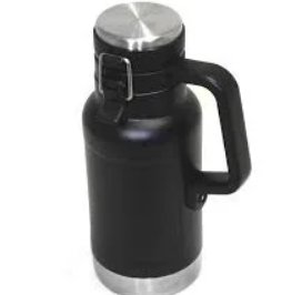 Garrafa Growler Térmico de Aço Inox 1,9L para Cerveja e Chopp Aiker AK-1901