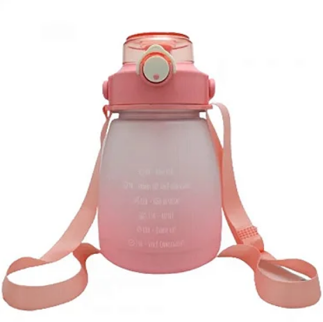 Garrafa Squeeze 1300ml com Canudo Articulável e Alça Weeze CB2334