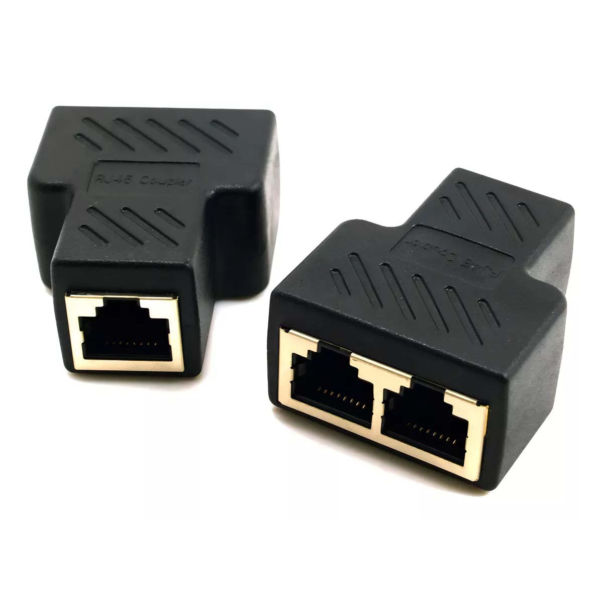 Adaptador Duplificador De Cabo De Rede RJ45 LUATEK LKP-501
