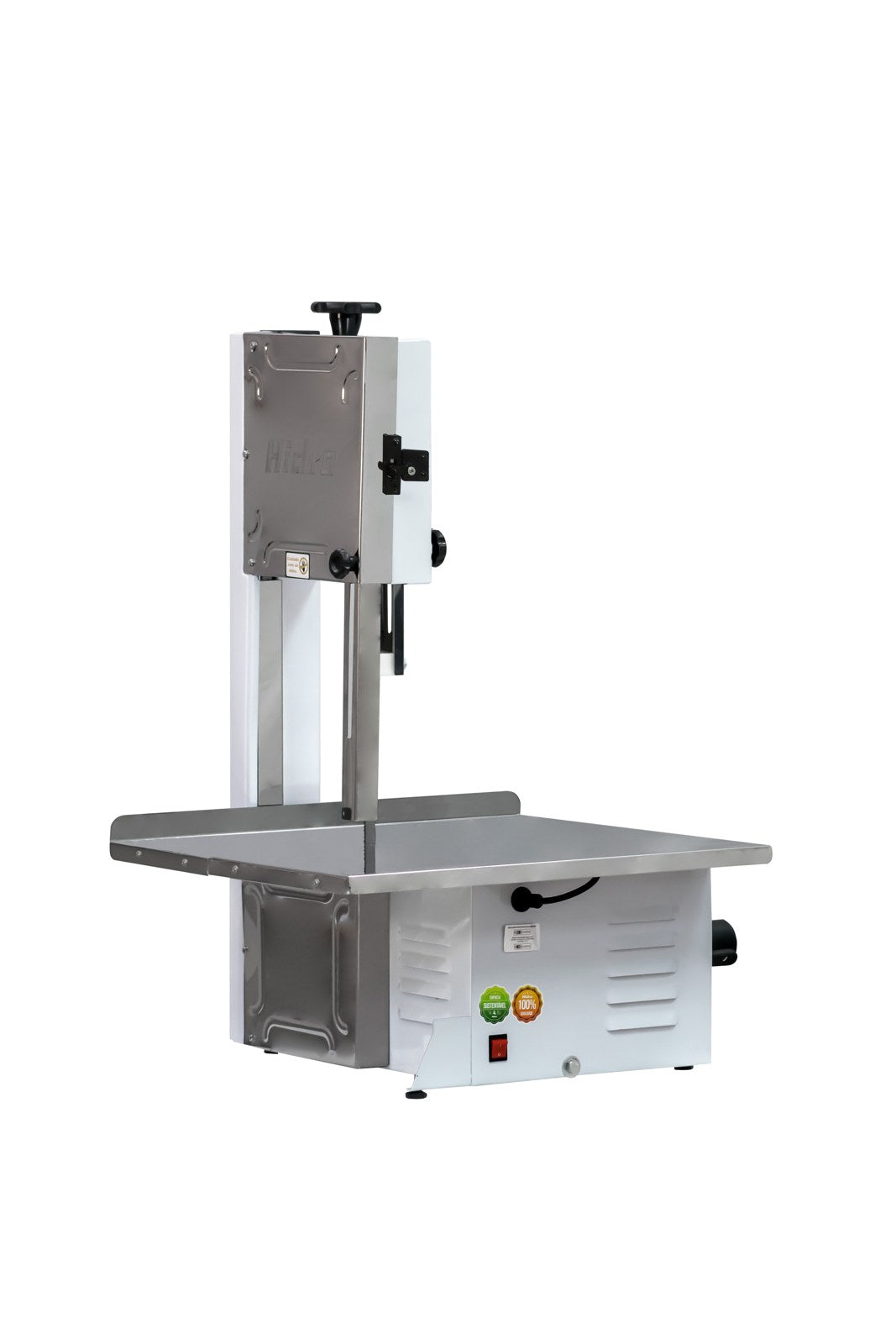 Serra Fita Hidro HB800 com Moedor Boca 8 Mesa Fixa 1/2 CV Bivolt