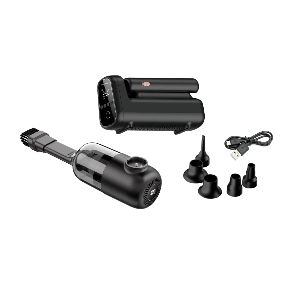 Aspirador de Pó Elétrico Multifuncional Bomba Ar Sopradora