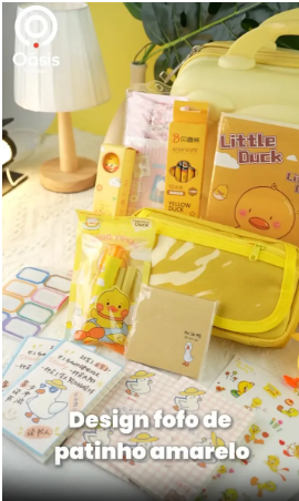 Kit de Escritório 37 em 1 para Organização e Papelaria Oasis OIA-8285