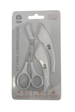 Kit para Sobrancelha com 3 Peças Oasis OIH-5427