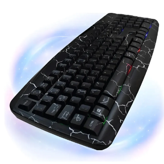 Kit Teclado e Mouse Gamer RGB ABNT2 USB Exbom BK-G600