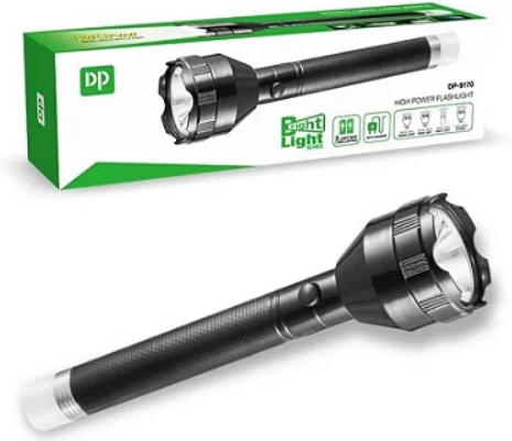 Lanterna de LED Recarregável 1250mAh 80W DP DP-9170