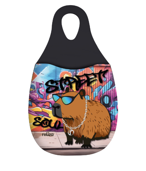 Lixeira para Carro Street Capi de Neoprene Reliza 011014 23458