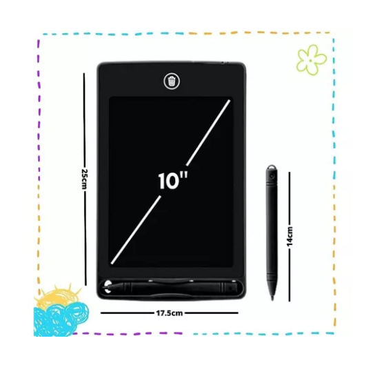 Lousa Mágica LCD 10 Polegadas Colorida com Caneta B-MAX BM-F941