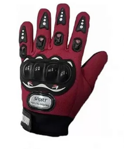 Luva Sport de Malha com Proteção para Moto, Bike e Esportes Luatek LKS-802