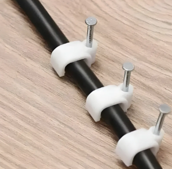 Miguelão para Fixar Cabos 8mm com 100 Peças Bomvink BOM-5313