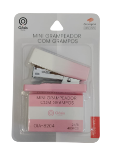 Mini Grampeador 24/6 26/6 Oasis OIA-8204