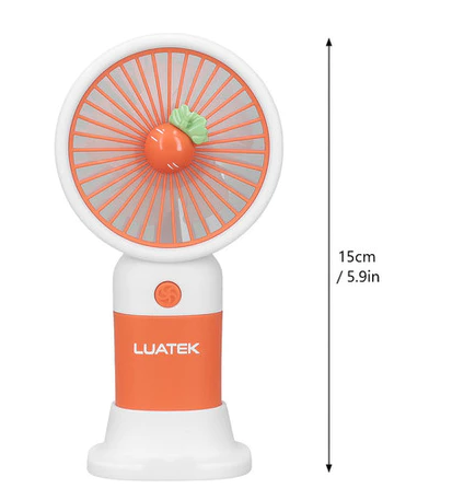 Mini Ventilador Portátil com Cabo USB Luatek LS-950