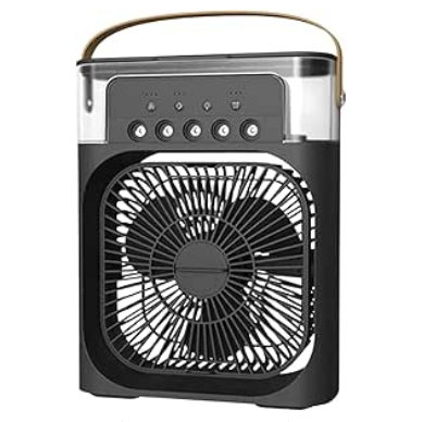 Mini Ventilador RGB com Umidificador USB 5V 2A 10W Oasis OIH-6012