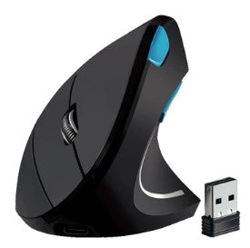 Mouse Ergonômico Vertical Sem Fio Recarregável com Nano Receptor Knup KP-MU025