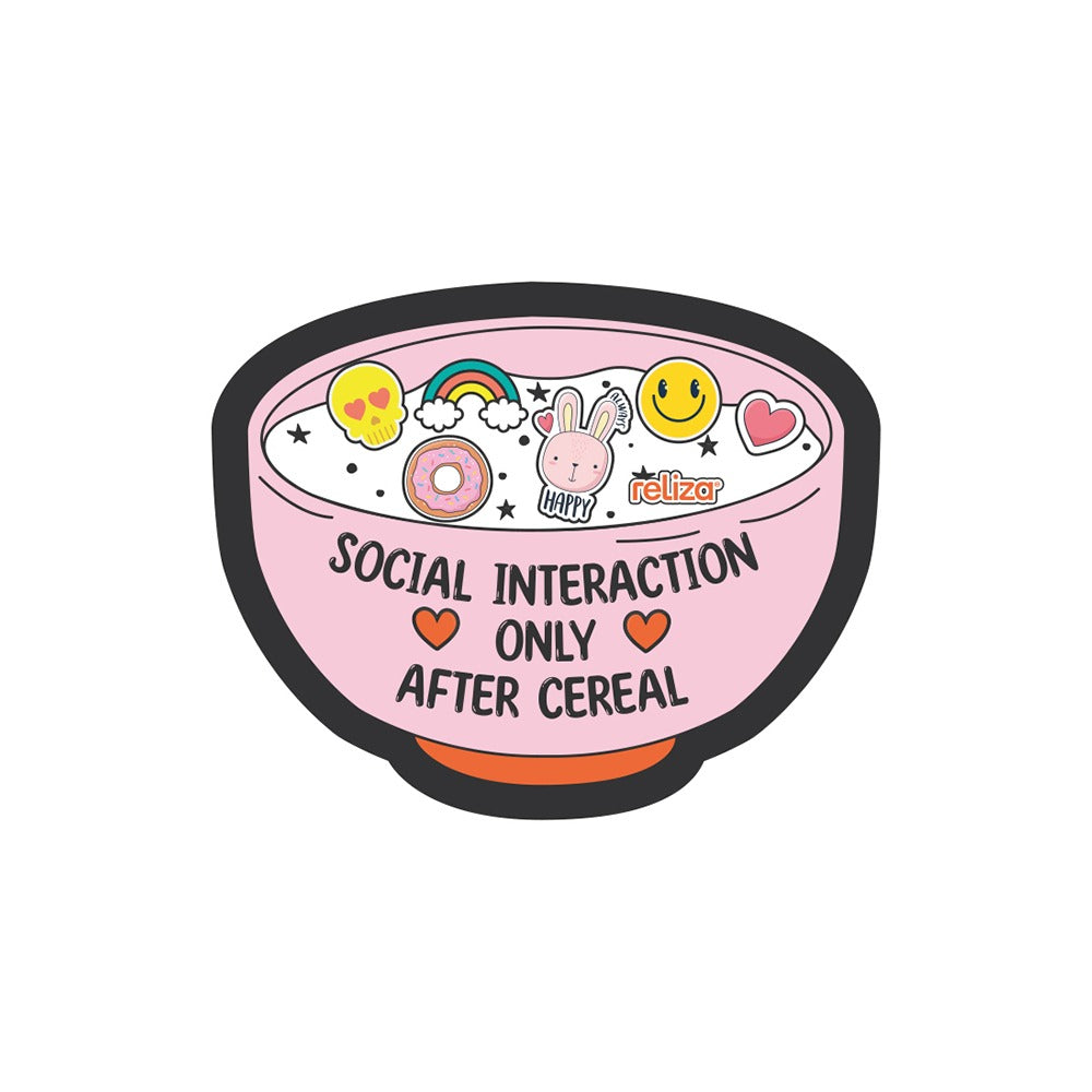 Mousepad Decor Colorfun Cereal em Neoprene Antiderrapante Reliza 010578