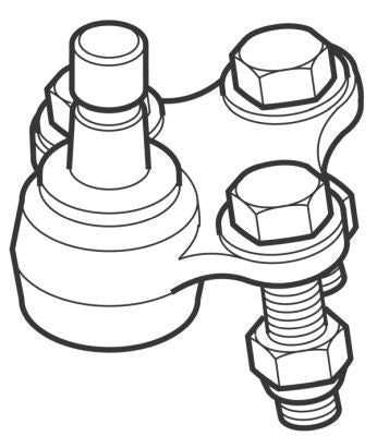 Pivô de Suspensão Inferior Nakata N 1058 Audi A3, VW Golf/Bora/New Beetle