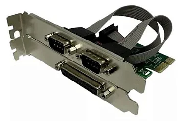 Placa PCI-Express com 2 Portas Serial e 1 Porta Paralela Knup KP-T105