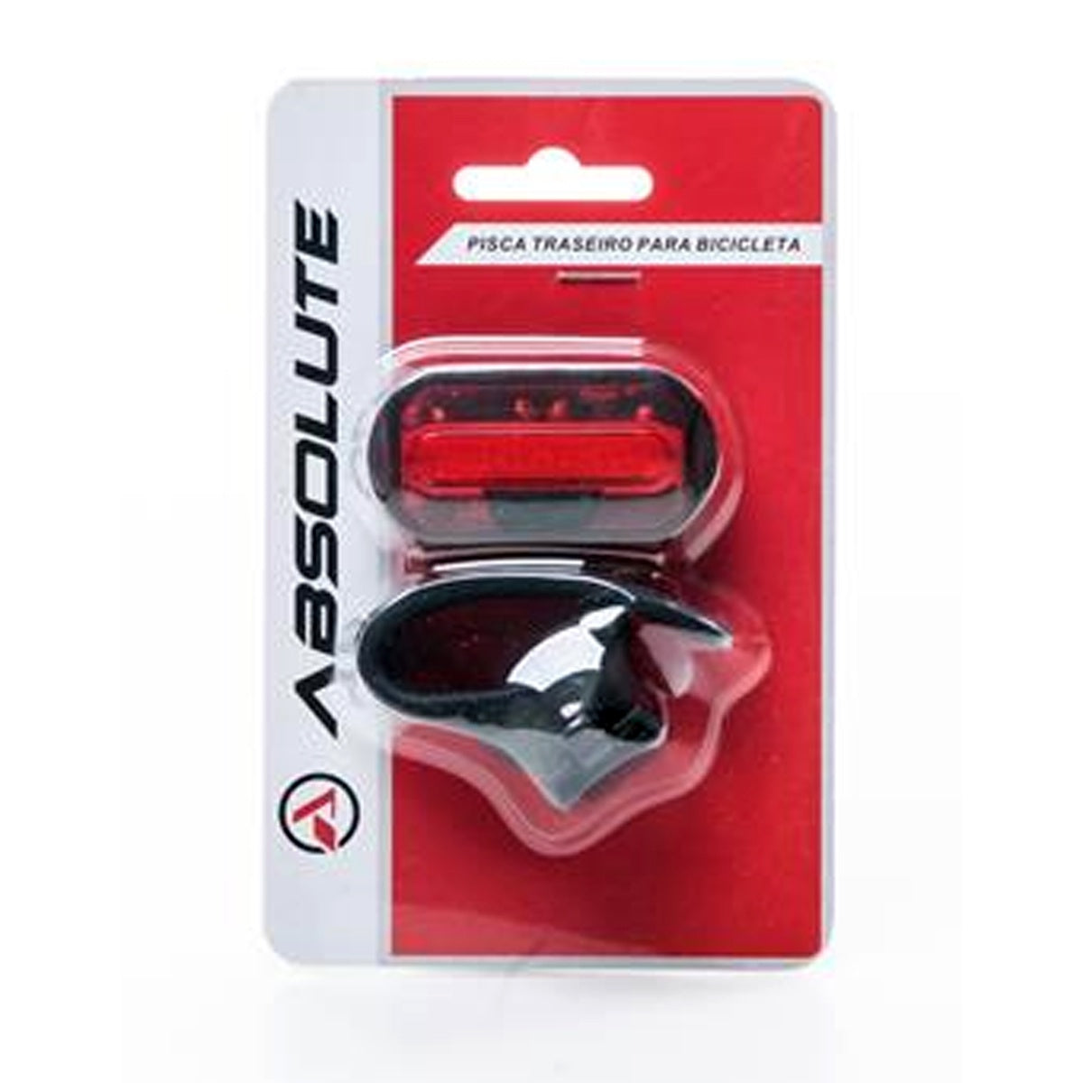 Pisca Bike Traseiro Absolute 15 LEDs 2 Modos Prova de Chuva