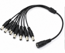 Rabicho P4 1 Fêmea para 4 Machos para CFTV e Fita de LED Aitek Sigma-P128