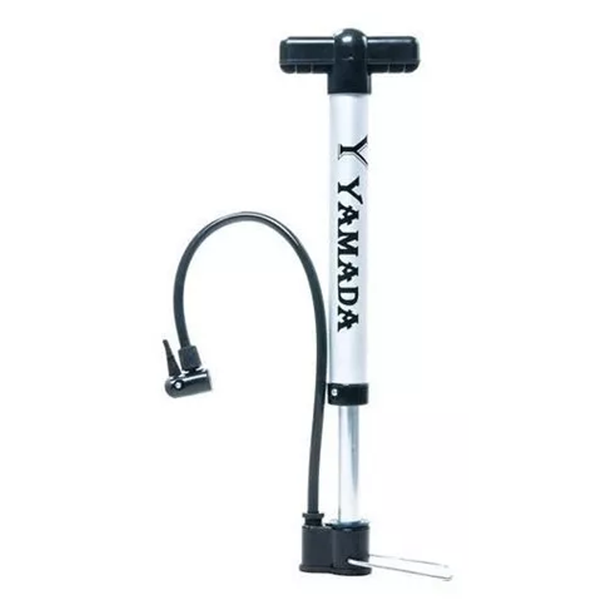 Bomba De Ar Para Pneu Bicicleta 30cm Yamada Oficina - Cinza