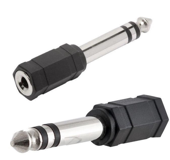 Conector Adaptador P2 Fêmea para P10 Macho Lelong LE-5534