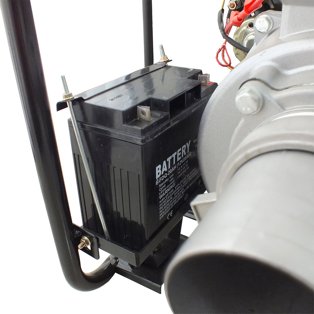 Motobomba Diesel Autoescorvante 4" Pol 406cc 9HP Partida Elétrica VMBE40D Vulcan Trent – foto 4