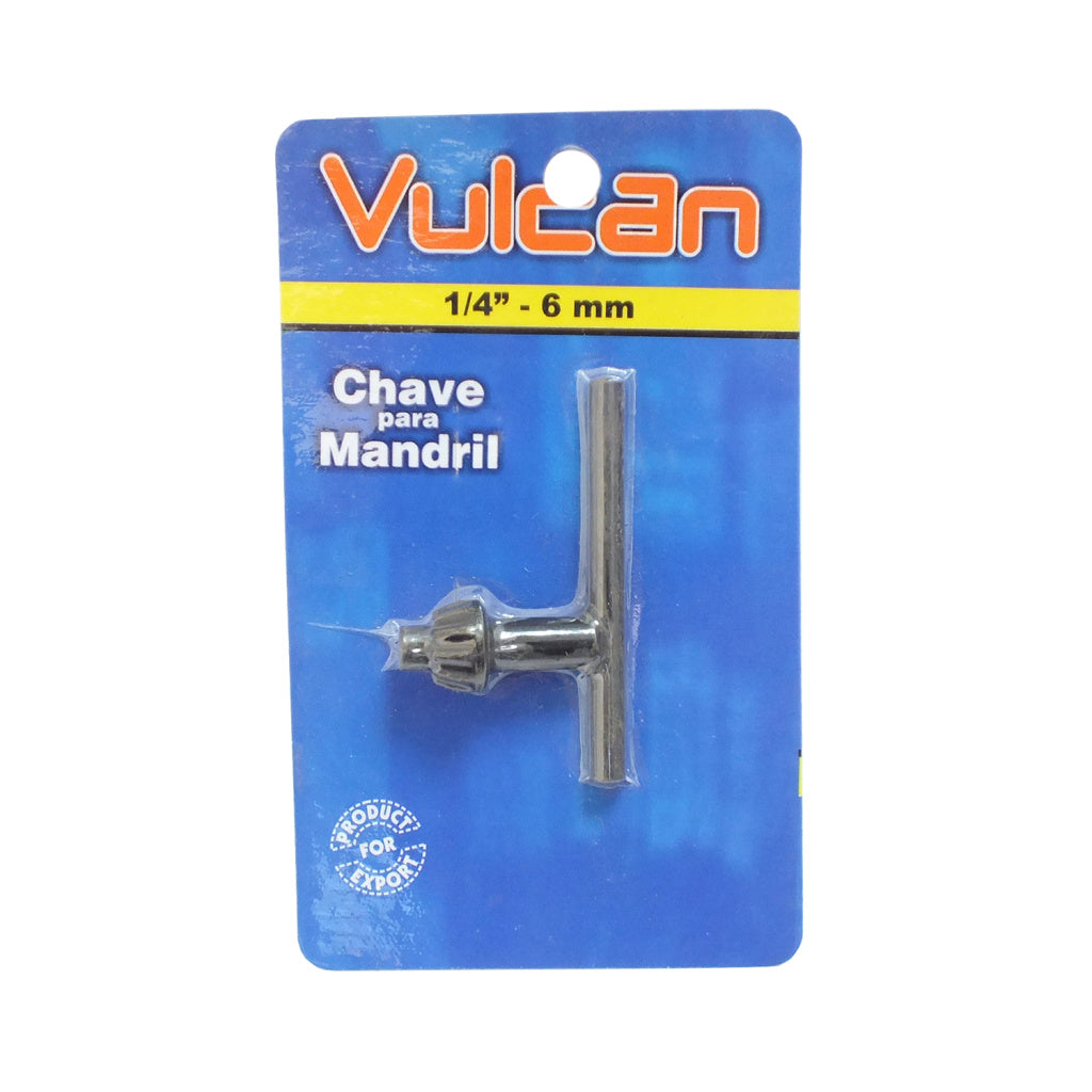 Chave para Mandril 1/4" (6mm) - Vulcan – foto 4