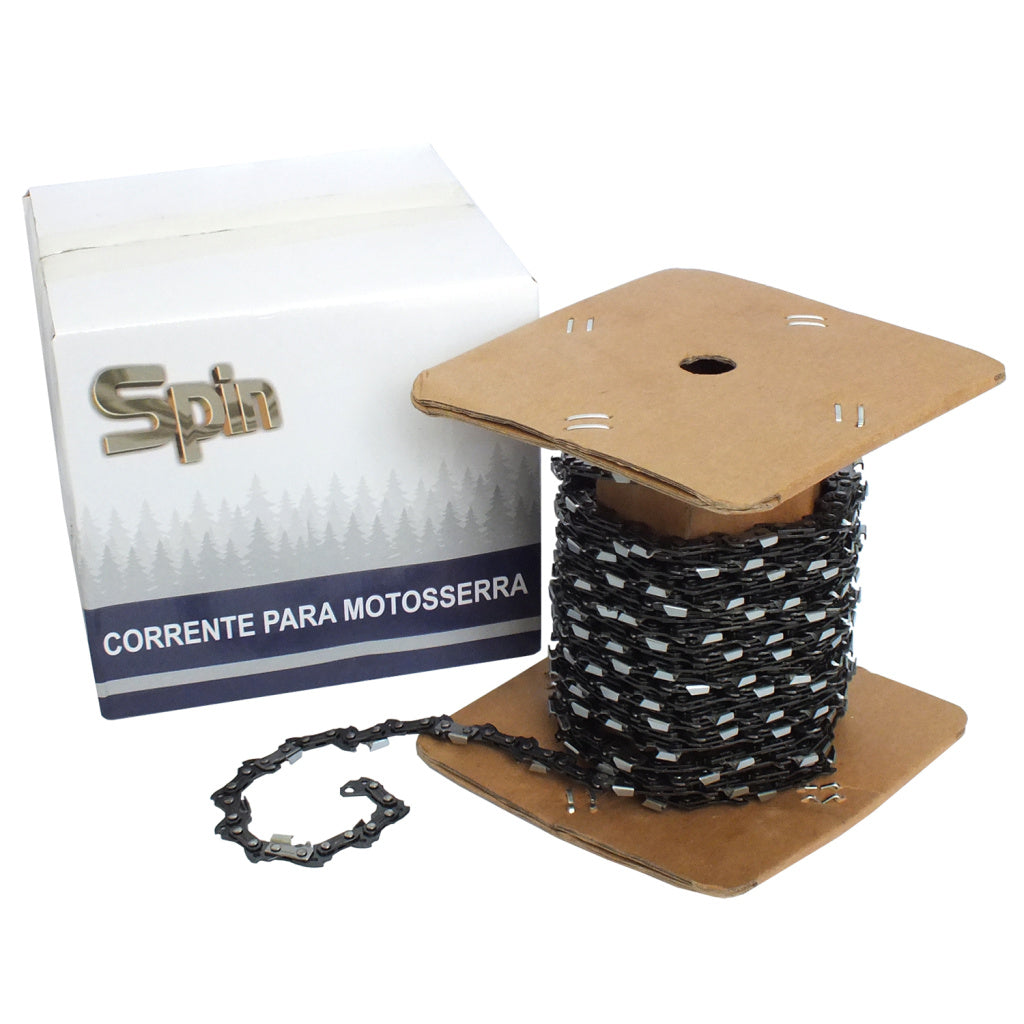 Rolo Corrente 205D 3/8 x 1,1mm (0.043") para Motosserra Stihl 170 - Duas Guias – foto 1