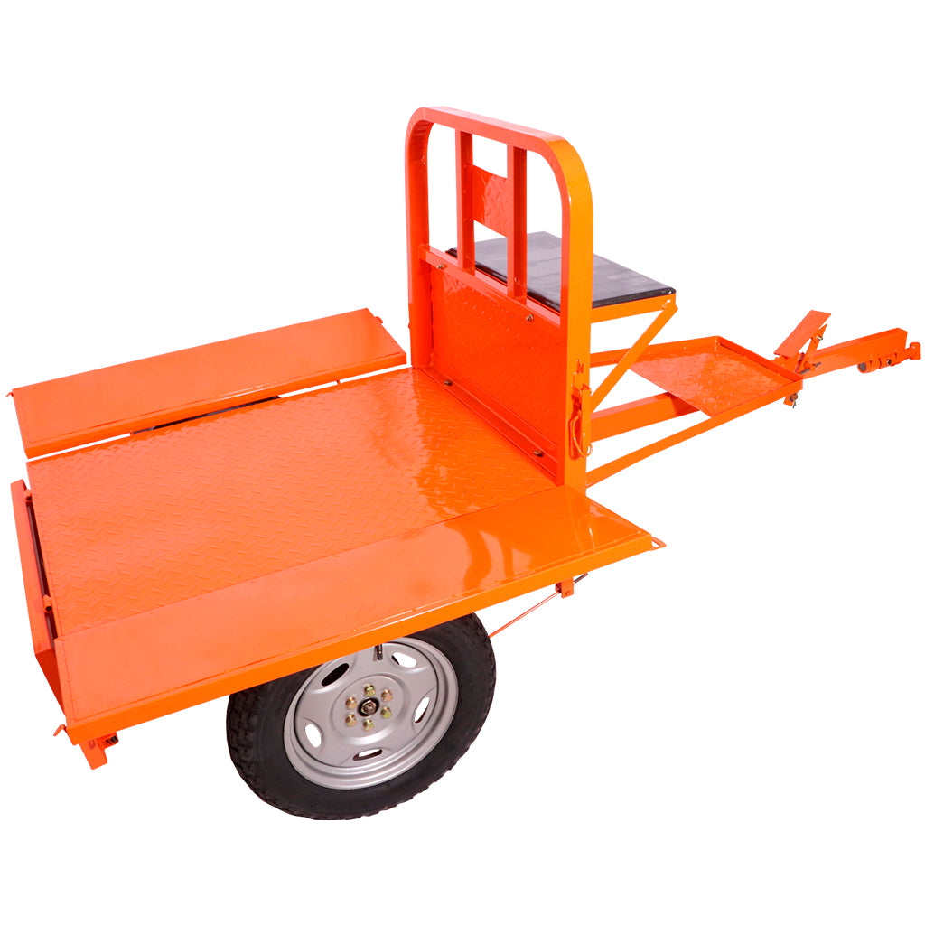 Carreta Agrícola Capacidade 500kg Tamanho 28 x 69 x 94cm para Motocultivador VMC700 / VMCE900D VCA90 – foto 10