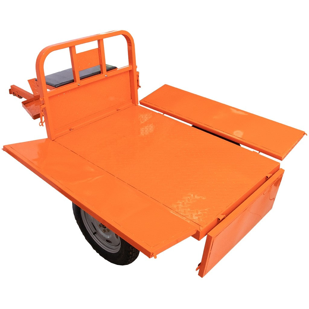 Carreta Agrícola Capacidade 500kg Tamanho 31 x 74 x 122cm para Motocultivador VMC700 / VMCE900D VCA120 – foto 5