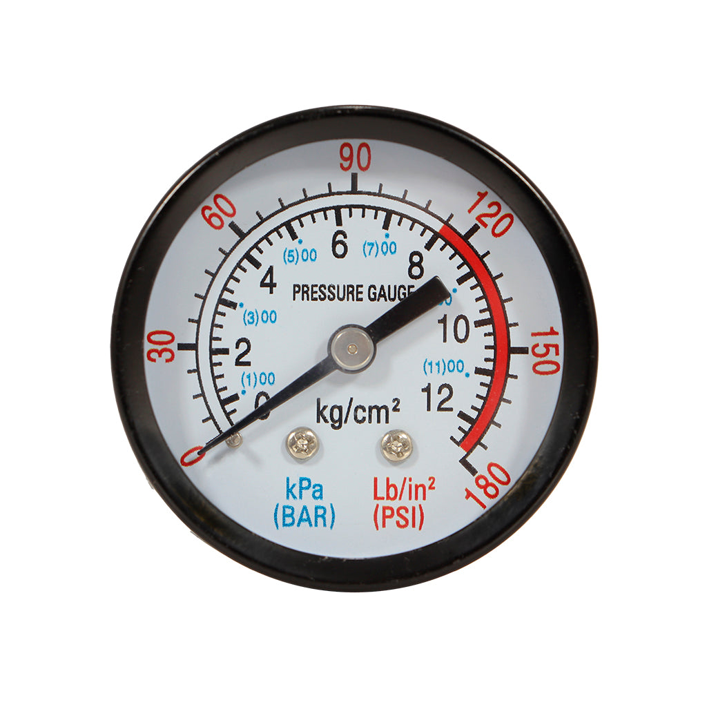 Manômetro Menor de Pressão Rosca 10mm para Compressor VC25 2HP – foto 1