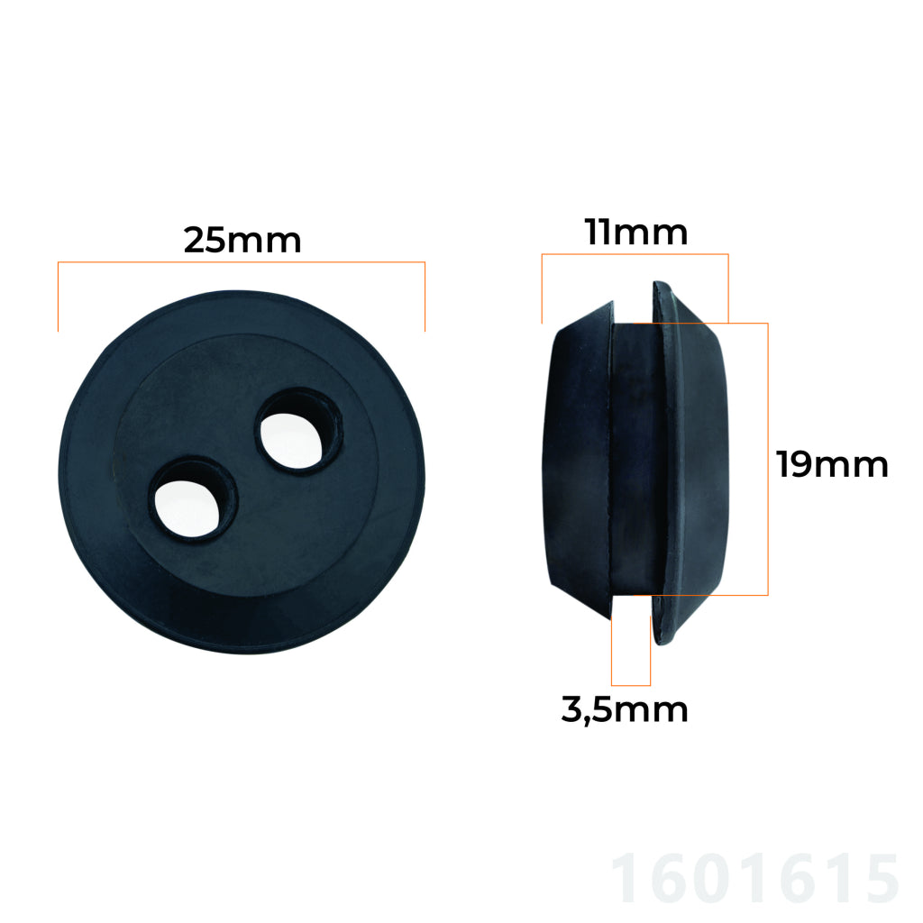 Plug Passador da Mangueira de Gasolina 19mm para Roçadeira / motopodador / soprador / perfurador Solo – foto 1