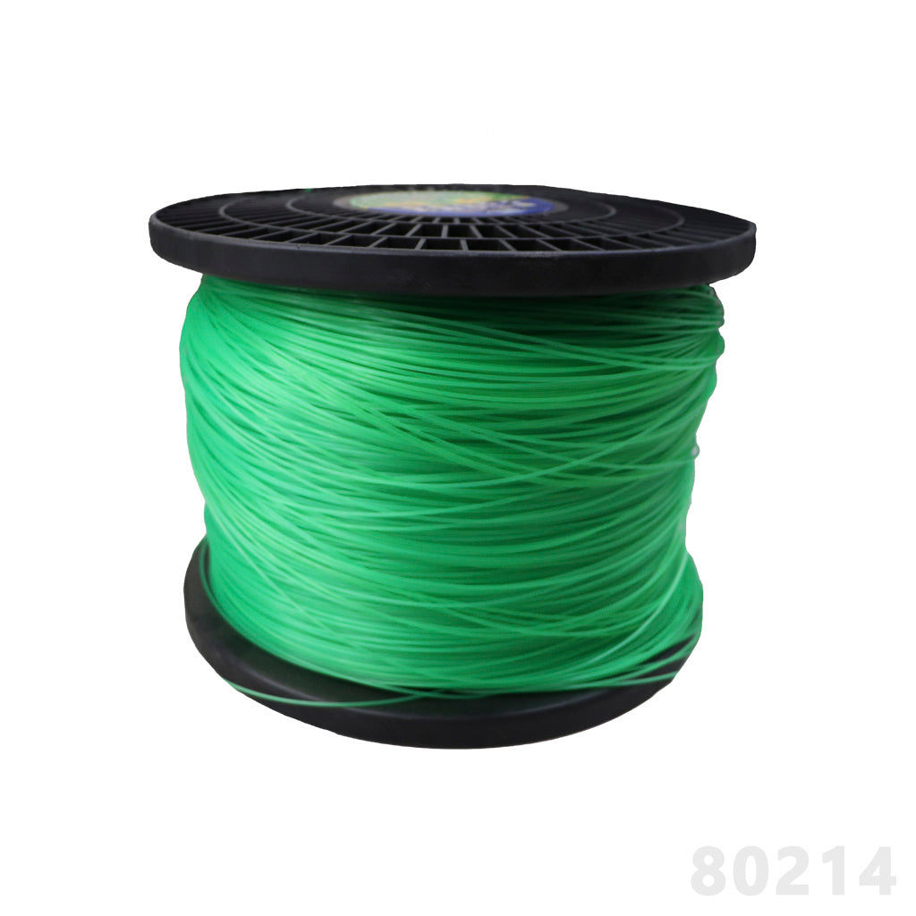Fio de Nylon Rolo 11kg com 3680 Metros - Redodno 1,65mm - Cor Verde - Spin Linha Premium – foto 1