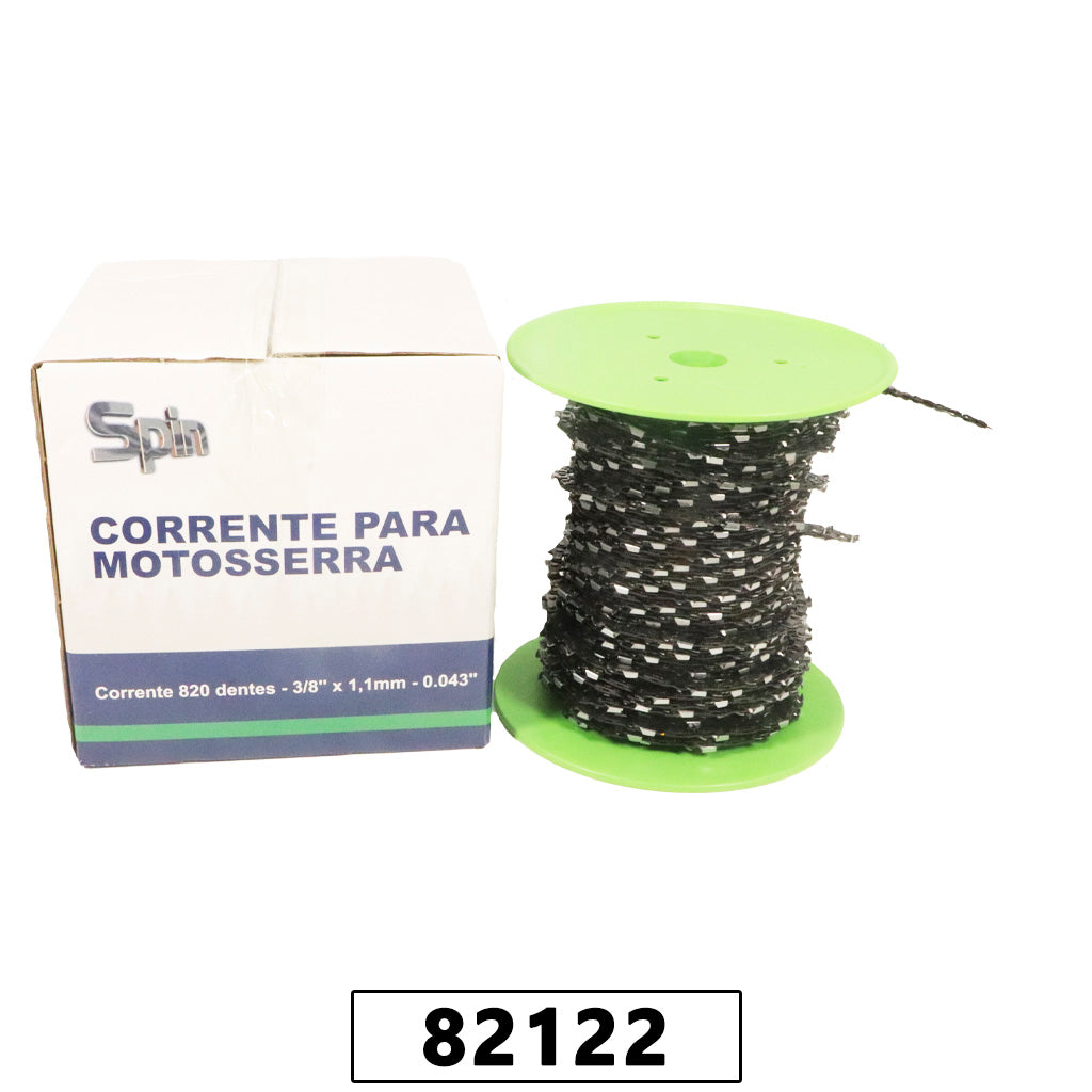 Rolo Corrente 820D 3/8 x 1,1mm (0.043") para Motosserra Stihl 170 - Duas Guias – foto 3