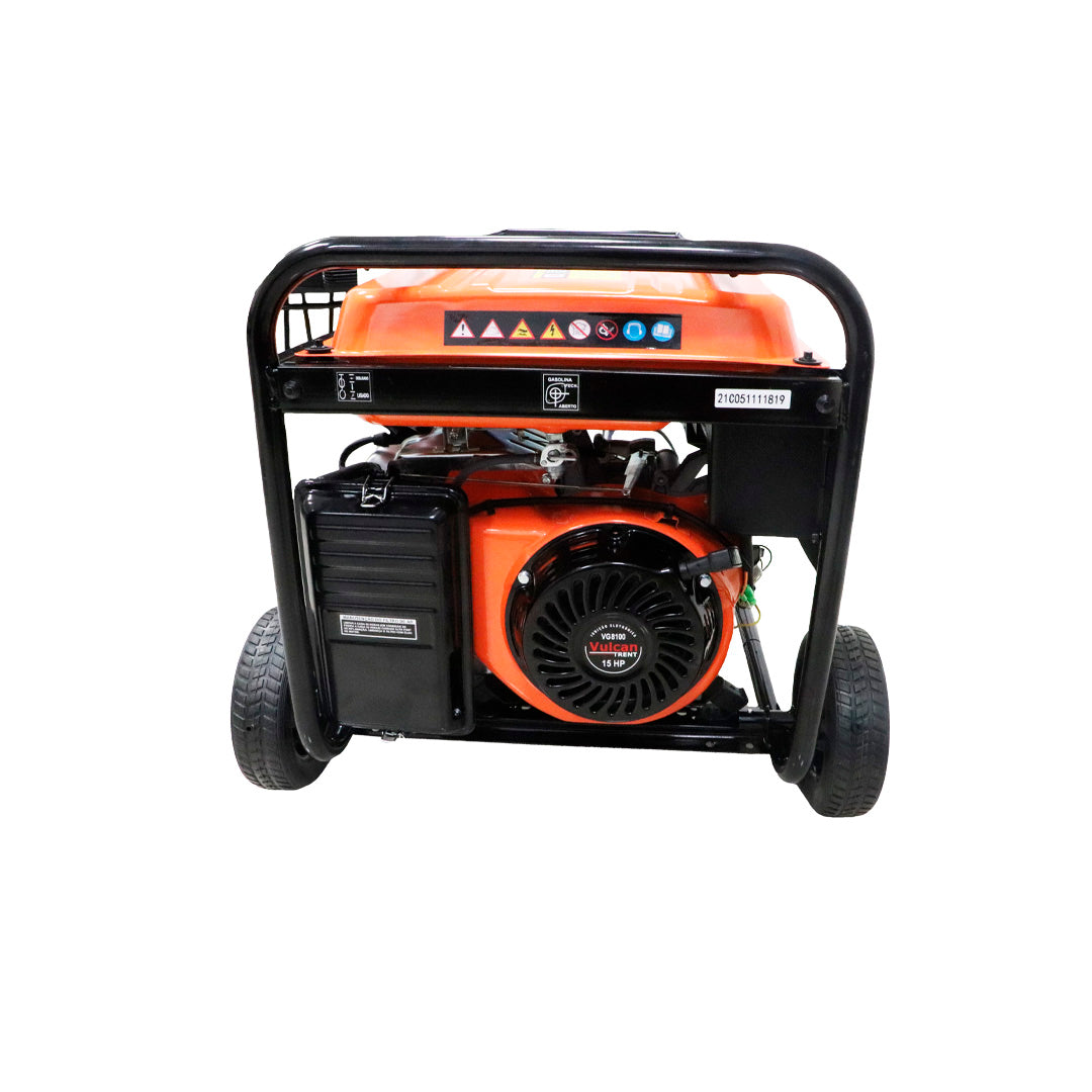 Gerador Gasolina 4T 420cc 15HP 6.5kVA 6500W Bivolt Partida Manual VG8100 Vulcan Trent – foto 7