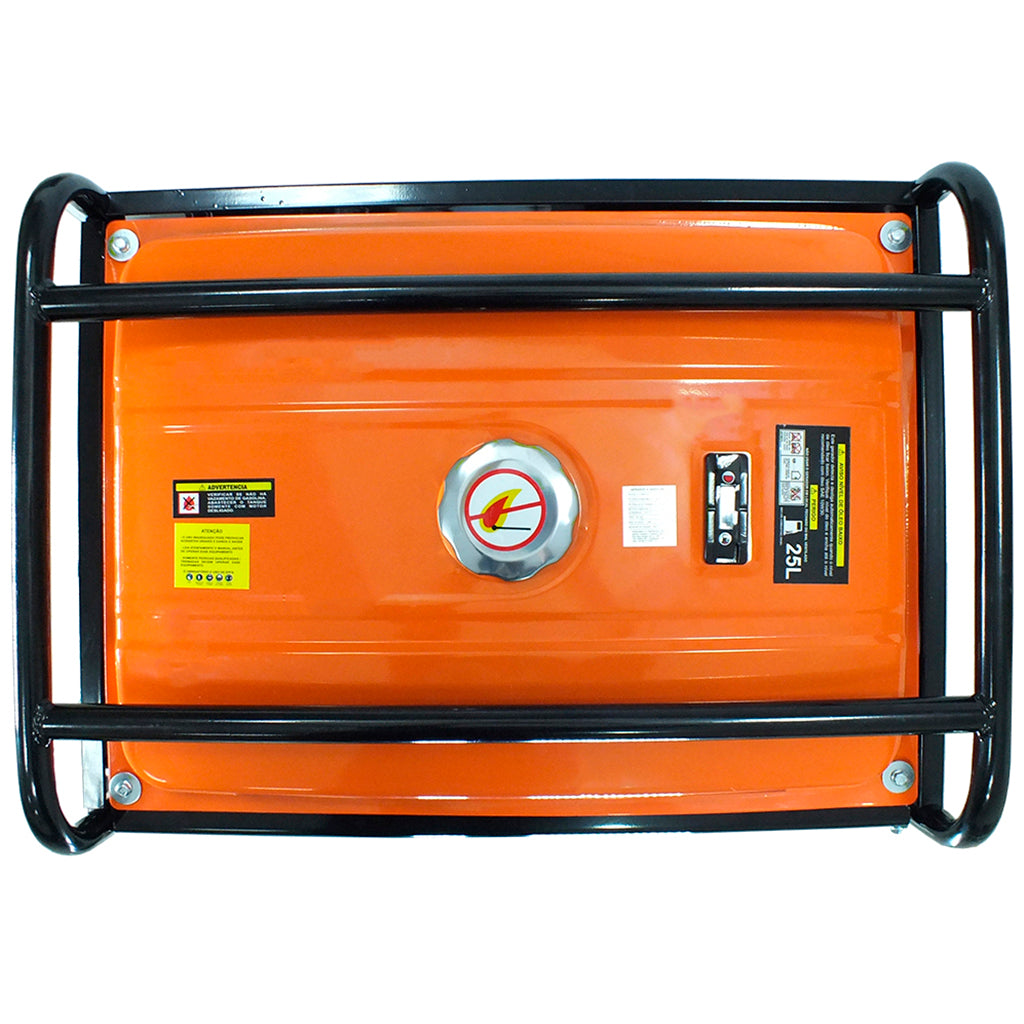 Gerador Gasolina 4T 420cc 15HP 6.5kVA 6500W Bivolt Partida Elétrica VGE8100 Vulcan Trent – foto 5