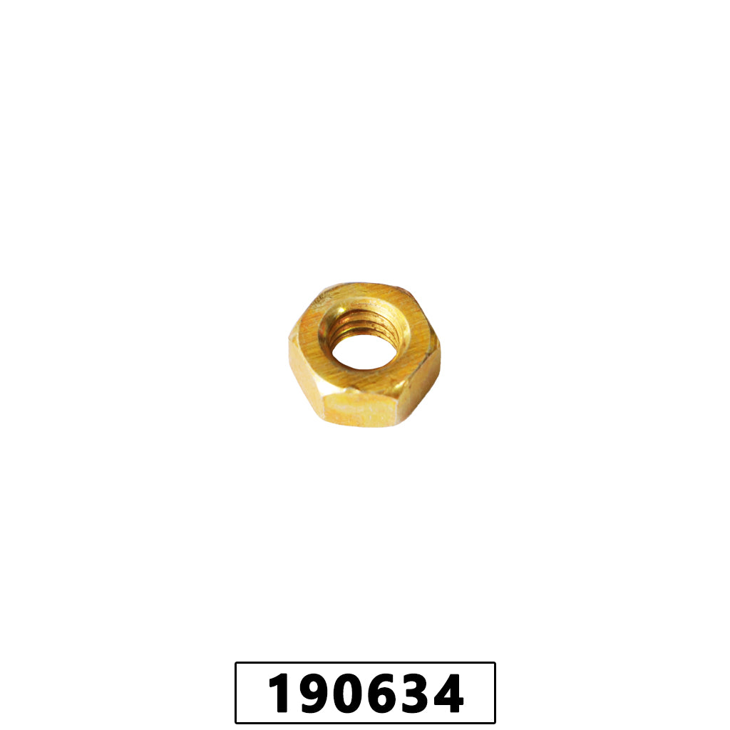 Porca Sextavada 6mm - Dourada – foto 1