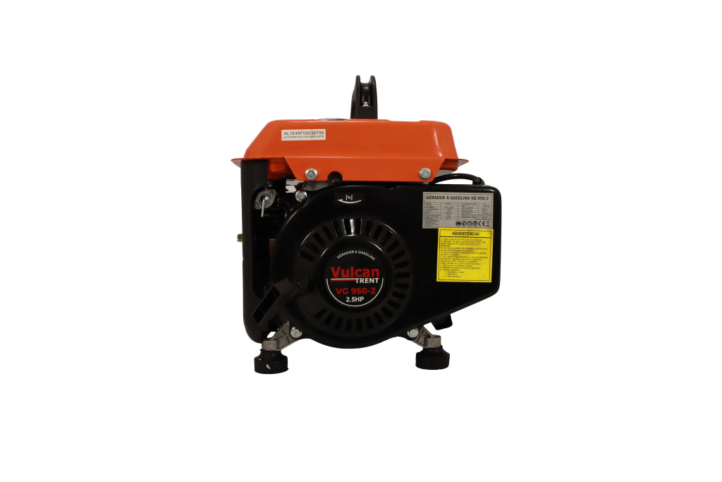 Gerador Gasolina 2T 65cc 2,5hp 0,9kVA 950W 220V VG950-2 Vulcan Trent – foto 8