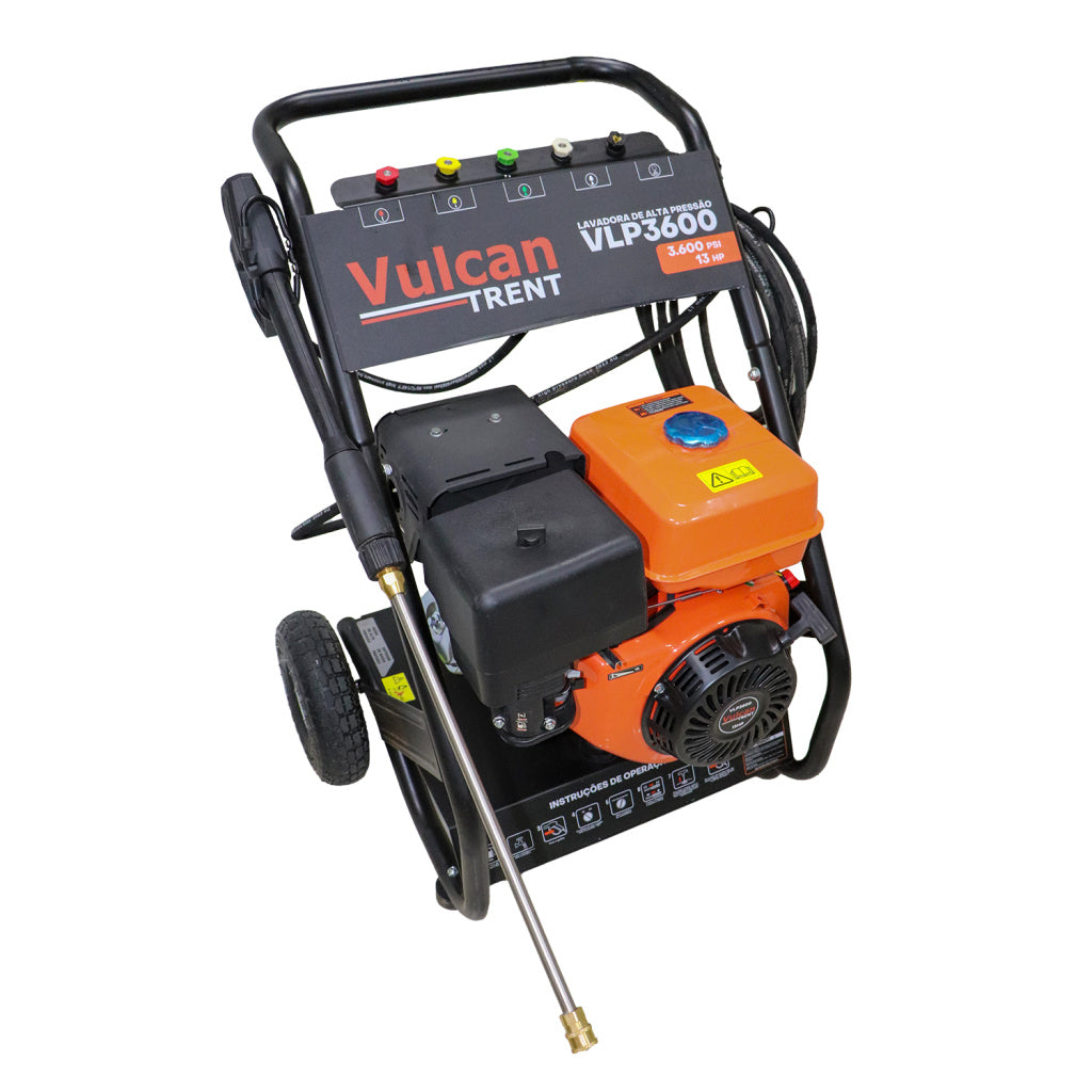 Lavadora de Alta Pressão a Gasolina 15HP 420cc 3600 Libras VLP3600 - Vulcan Trent 4 Tempos – foto 8