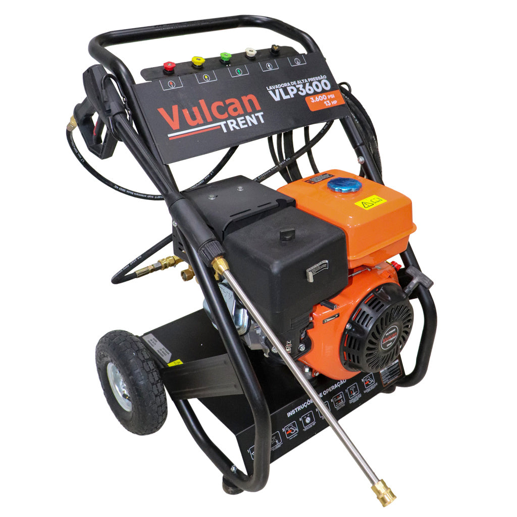 Lavadora de Alta Pressão a Gasolina 15HP 420cc 3600 Libras VLP3600 - Vulcan Trent 4 Tempos – foto 12