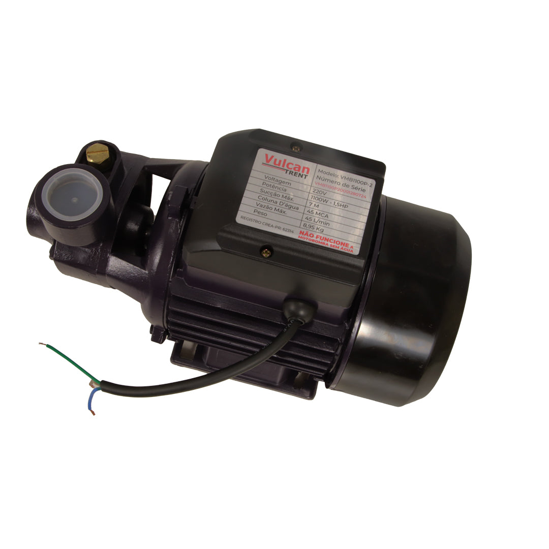 Bomba Periferica 1100W 1,5"hp 220V VMB1100P - Vulcan Trent – foto 4