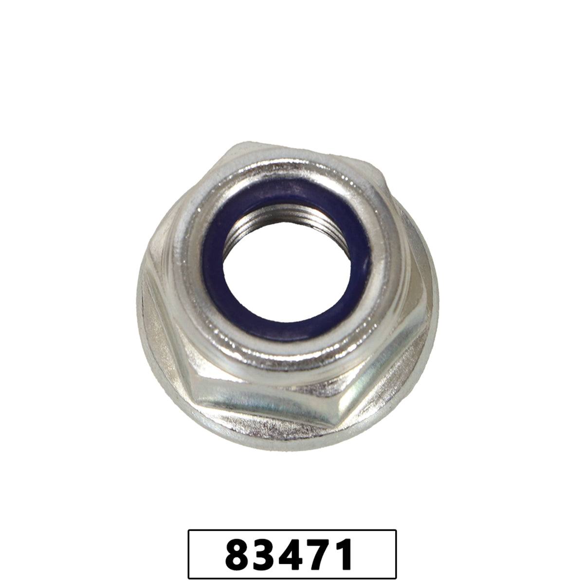 Porca da Faca com Flange Travante 12 x 1,50 Mm Rosca Esquerda p/ Roçadeira Stihl Fs 160/220/280 – foto 2