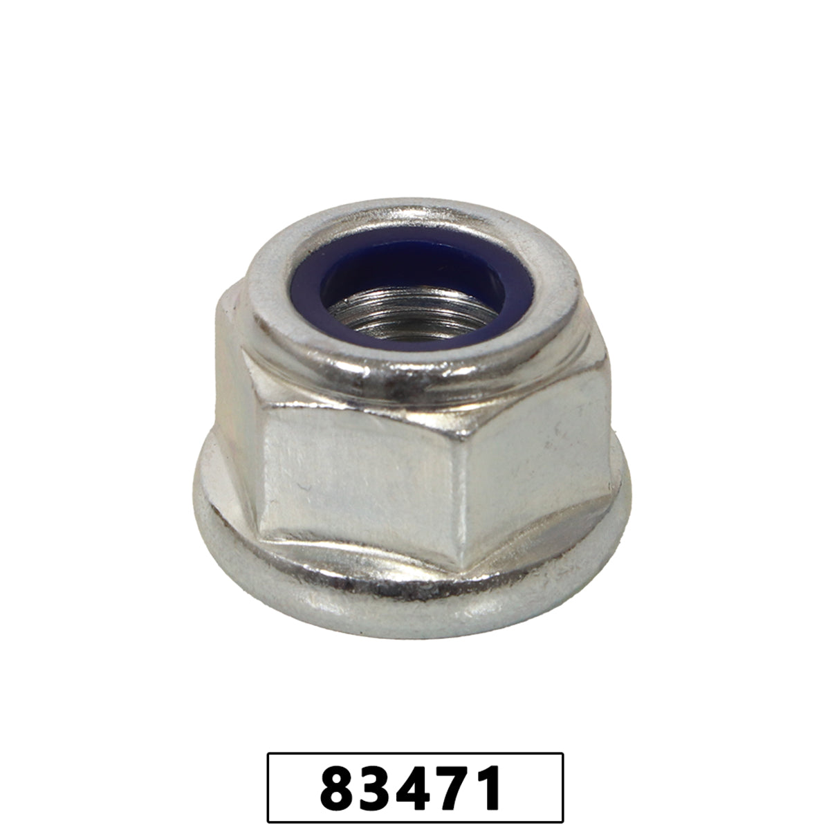 Porca da Faca com Flange Travante 12 x 1,50 Mm Rosca Esquerda p/ Roçadeira Stihl Fs 160/220/280 – foto 1