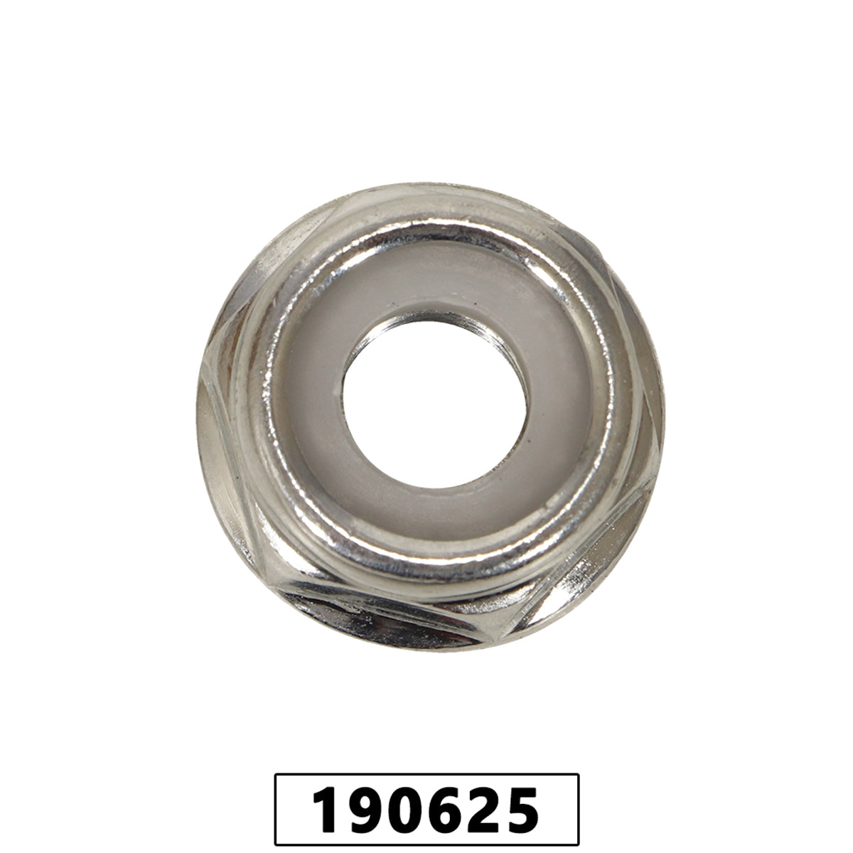 Porca da Faca Travante com Flange 10 x 1,25 Mm Rosca Esquerda P / roçadeiras Importadas – foto 2