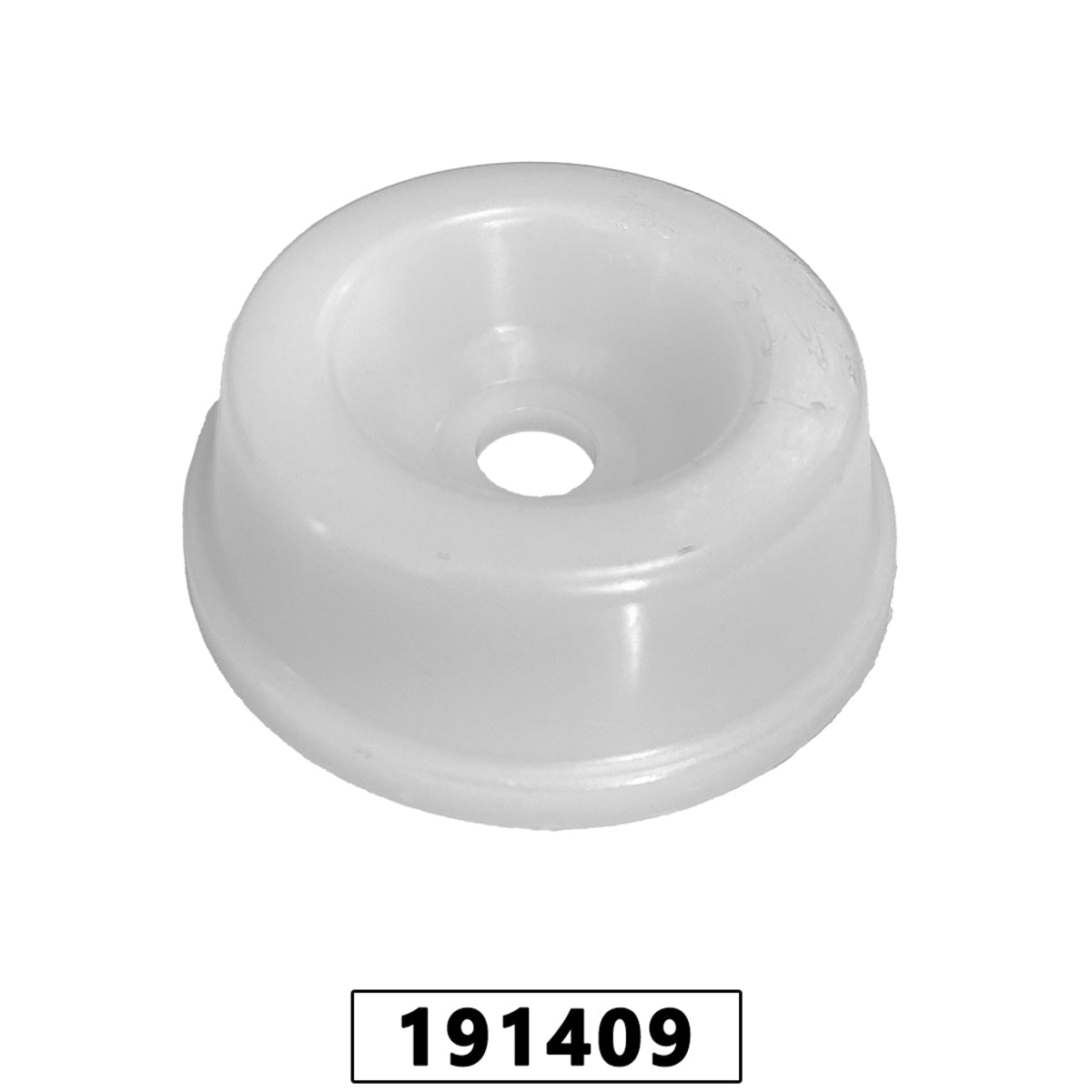 Prato Giratorio Nylon 80mm Perfil Alto Furo Menor 13mm P / stihl Fs 85/86/108 / Importadas - Cor Branca – foto 5