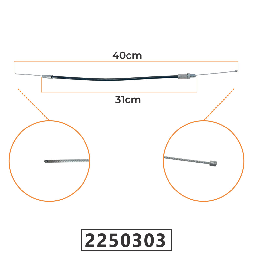 Cabo do Acelerador para Gerador Inverter VGI2000 - 40cm – foto 1