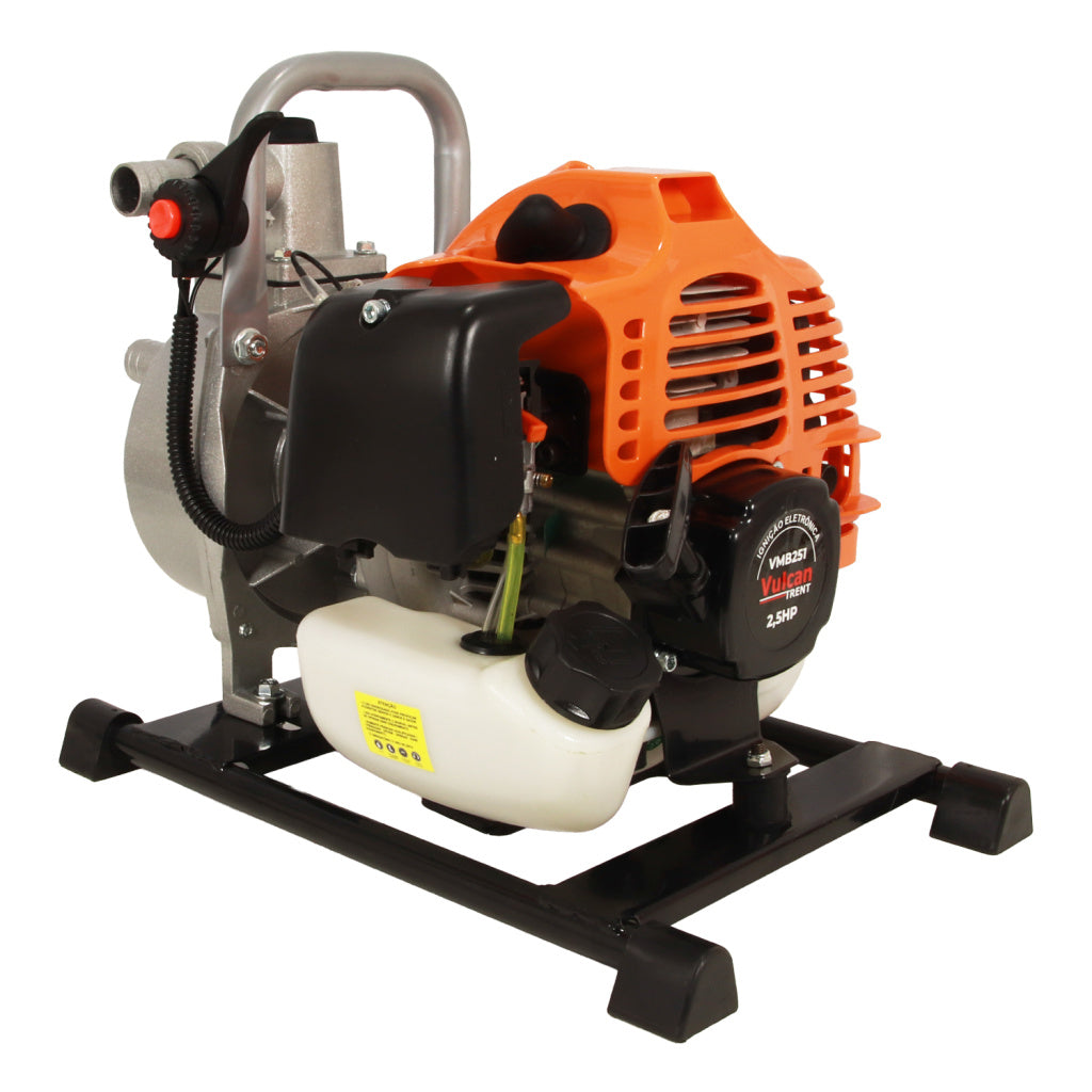 Motobomba Gasolina 2T Autoescorvante 1" Pol 52cc 2,5hp VMB251 Vulcan Trent – foto 9