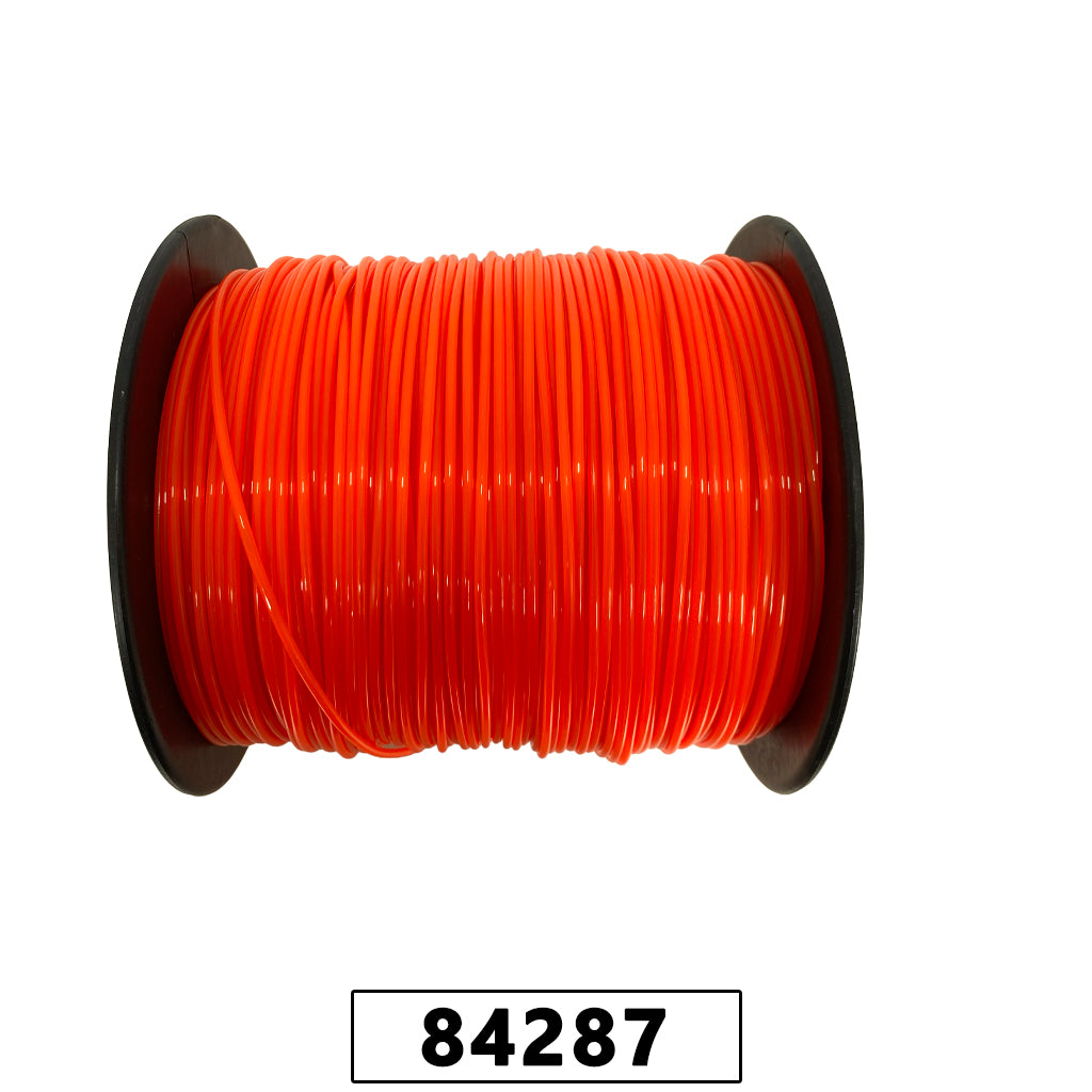 Fio de Nylon Rolo 2kg com 307 Metros - Redondo 2,70mm - Cor Laranja – foto 3