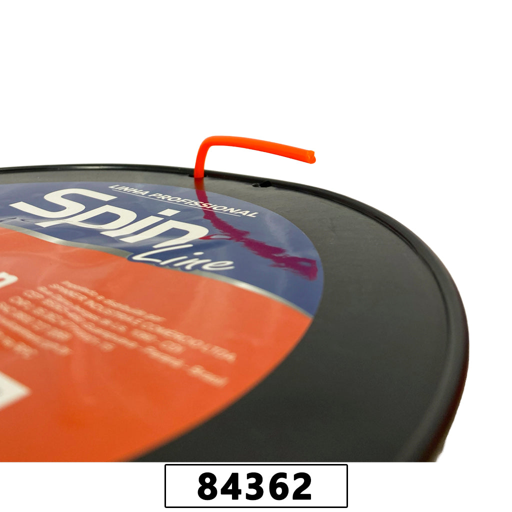 Fio de Nylon Rolo 1kg com 124 Metros - Redondo 3,00mm - Cor Laranja – foto 2