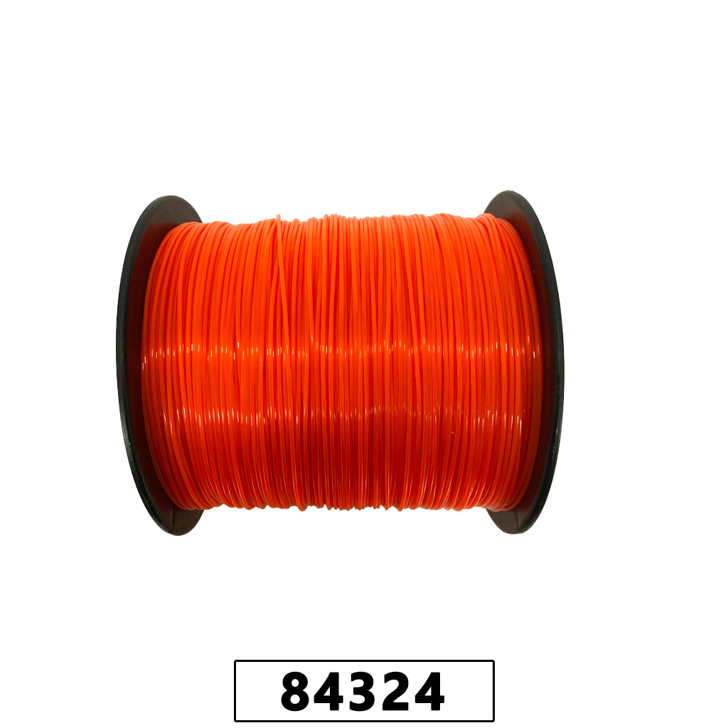 Fio de Nylon Rolo 2kg com 690 Metros - Redondo 1,80mm - Cor Laranja – foto 3